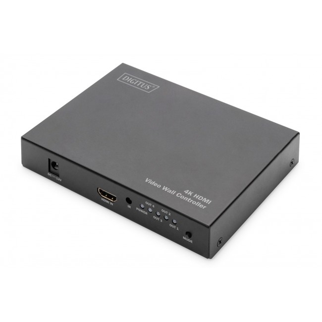 Digitus 4K HDMI Video Wall Controller, 2x2 Digitus 4K HDMI Video Wall Controller, 2x2