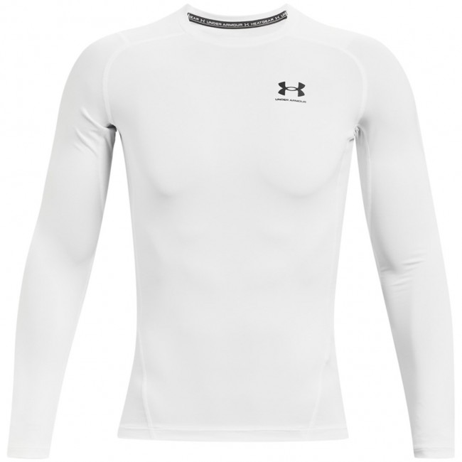 Under Armour HG Armour Comp LS Men's T-Shirt White 1361524 100 Under Armour HG Armour Comp LS Men's T-Shirt White 1361524 100