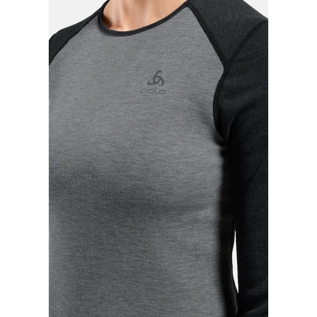 Odlo Set ACTIVE WARM ECO Special Set women's underwear set, size M, grey Odlo Set ACTIVE WARM ECO Special Set women's underwear set, size M, grey