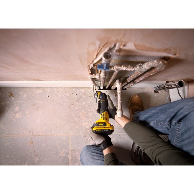 Stanley FATMAX SFMCE500B-XJ oscillating multi-tool Black, Yellow