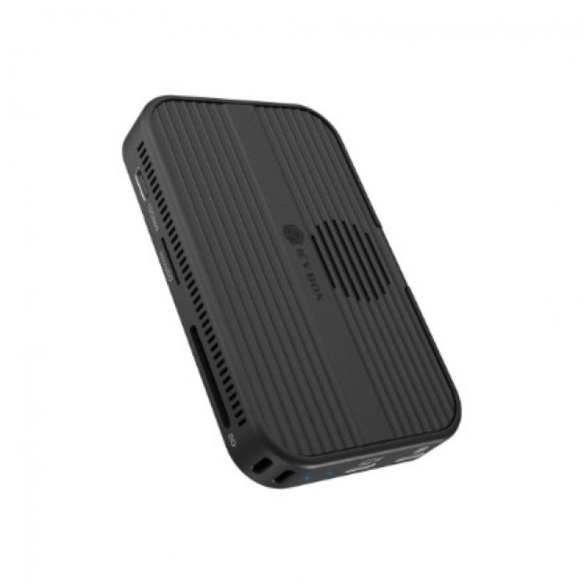 ICY BOX IB-DK4071M-CU31 USB 3.2 Gen 2 (3.1 Gen 1) Type-C Black