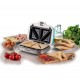 Ariete 1972 Sandwiches & Cookies Party Time, Multifunction Electric Griddle, 700 Watt, 3 non-stick and interchangeable plates, Blue