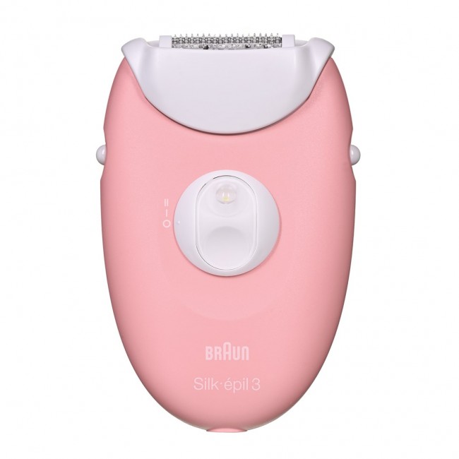 BRAUN Silk- pil 3 SE3-277 Epilator, White and Pink
