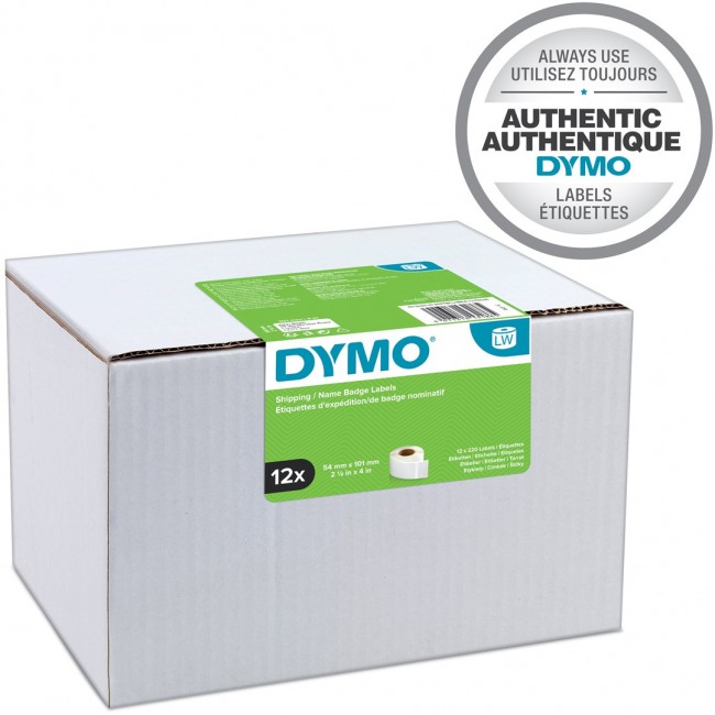 Labels 54x101 shipping/white 12x220 pcs