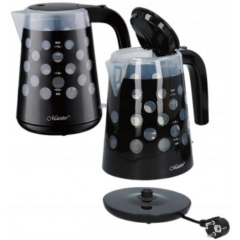 Electric Kettle 1.7L 2200W MR-045-BLACK MAESTRO