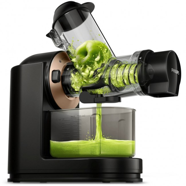 Philips Viva Collection HR1888/70 juice maker 150 W Black, Transparent
