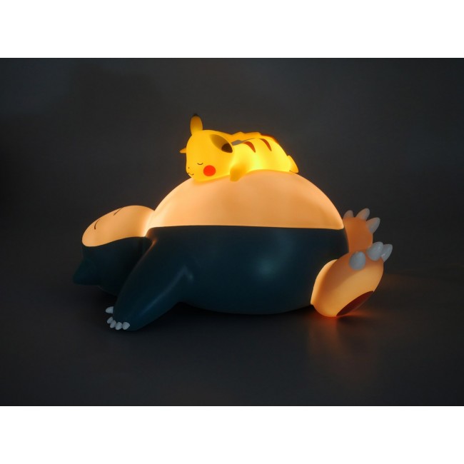 TF POKEMON LIGHT-UP FIGURE - SNORLAX & PIKACHU 25 CM