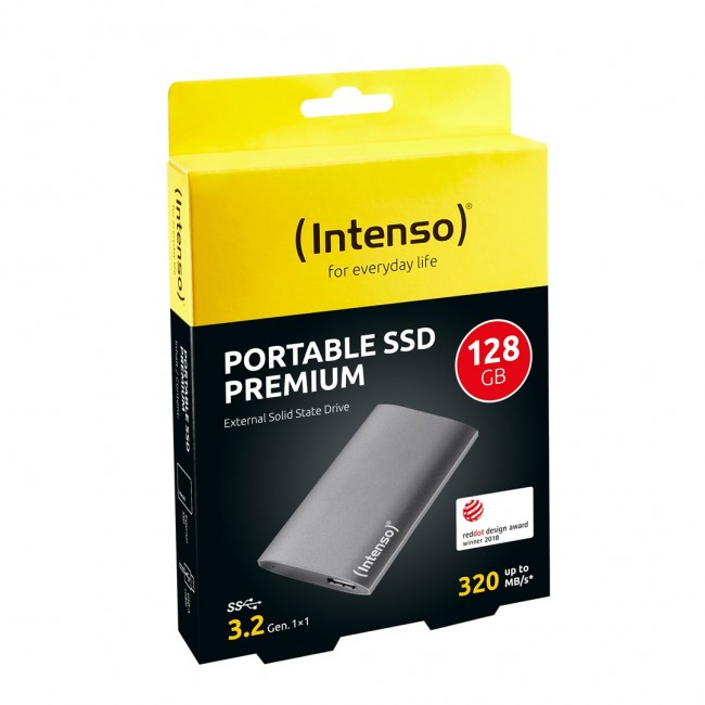 Intenso 128GB Premium USB Type-A 3.2 Gen 1 (3.1 Gen 1) Anthracite Intenso 128GB Premium USB Type-A 3.2 Gen 1 (3.1 Gen 1) Anthracite
