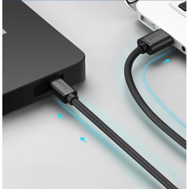 Ugreen USB cable - mini USB 480 Mbps 1,5m (black)