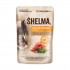 SHELMA Rich in chicken in sauce - wet cat food - 85g