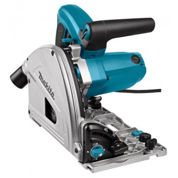 Makita SP6000J portable circular saw 16.5 cm Black, Blue 6400 RPM 1300 W