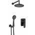 Concealed shower set