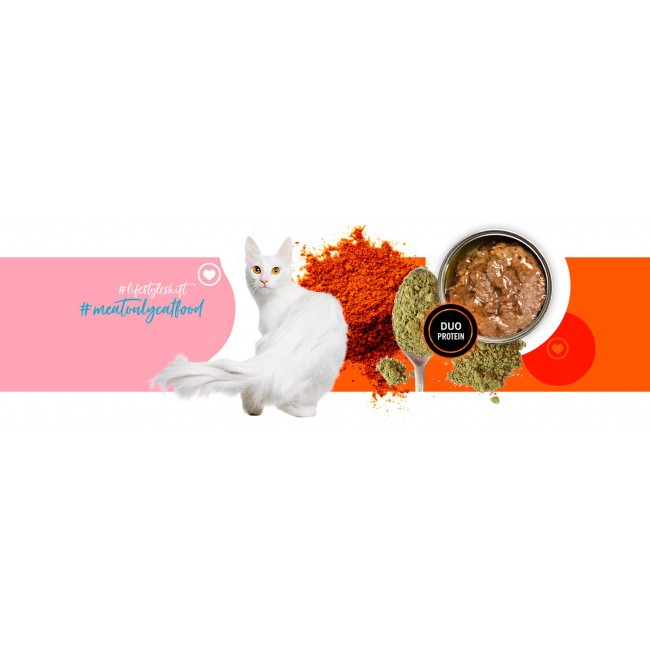 3COTY 18. Turkey with krill Coat support - wet cat food - 180g 3COTY 18. Turkey with krill Coat support - wet cat food - 180g