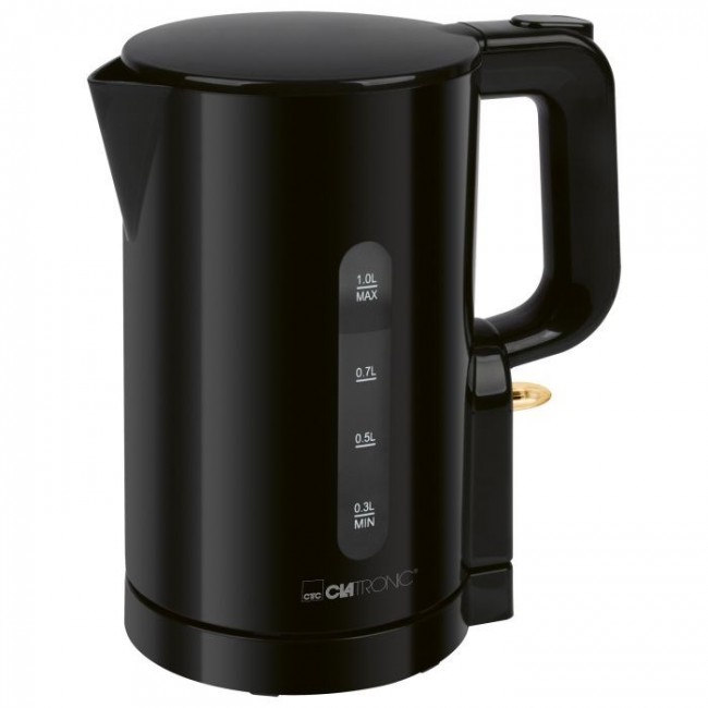 Clatronic WK 3834 electric kettle 1 L 900 W Black