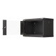 Lanberg WF03-5306-10B rack cabinet 6U Wall mounted rack Black