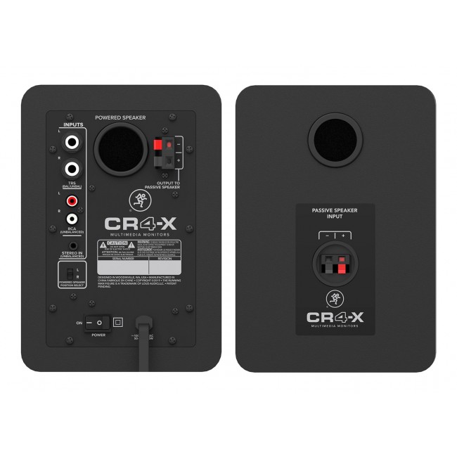 Mackie CR4-X 2-way Black, Green Wired 50 W