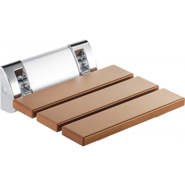 Folding wall seat