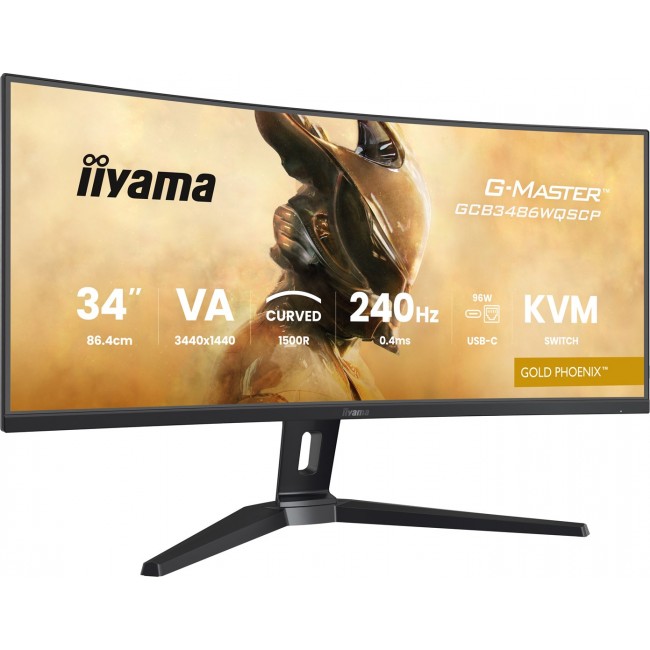 iiyama G-MASTER GCB3486WQSCP-B1 computer monitor 86.4 cm (34