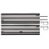 Guide rail for saws 2 1 m E-CS/TC-CS/TP-CS TE-PS EINHELL