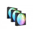 SET OF 3 FANS FURY SAI S12 ARGB PWM BLACK SET OF 3 FANS FURY SAI S12 ARGB PWM BLACK