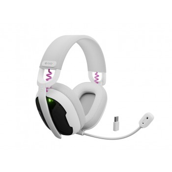 FURY FUKIYA F6 WIRELESS HEADPHONES, WHITE