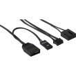 Aerocool DUO12PRO Kit 3xFan 12cm ARGB LED Dual Ring Antivibration 6 Pins Black Aerocool DUO12PRO Kit 3xFan 12cm ARGB LED Dual Ring Antivibration 6 Pins Black