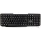 TITANUM TK108 Keyboard + USB mouse Black