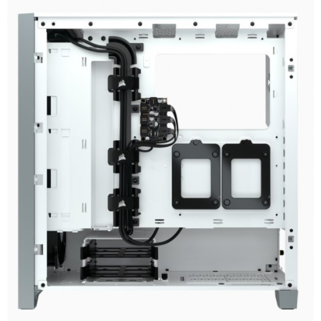Corsair iCUE 4000X RGB Midi Tower White Corsair iCUE 4000X RGB Midi Tower White