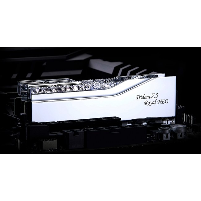 G.Skill Trident Z5 Royal Neo F5-8000J4048G24GX2-TR5NS memory module 48 GB 2 x 24 GB DDR5 8000 MHz G.Skill Trident Z5 Royal Neo F5-8000J4048G24GX2-TR5NS memory module 48 GB 2 x 24 GB DDR5 8000 MHz