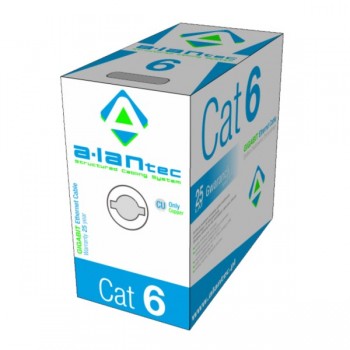 A-LAN KIU6LSOH305 networking cable Grey 305 m Cat6 U/UTP (UTP)