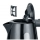 Severin WK 3410 electric kettle 1 L 2200 W Black