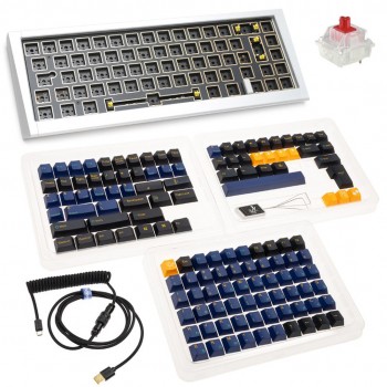 Ducky Outlaw 65 keyboard Universal USB US English Silver