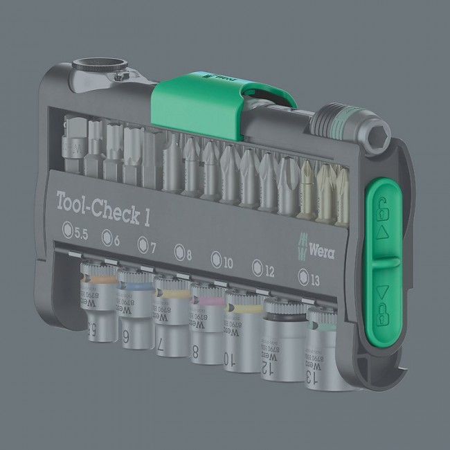 Wera Tool-Check 1 1 pc(s) Stainless steel