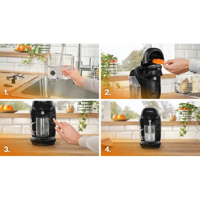 Bosch TAS112E coffee maker Fully-auto Capsule coffee machine 0.7 L
