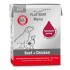 PLATINUM Menu Adult Beef+Chicken - wet dog food - 375g