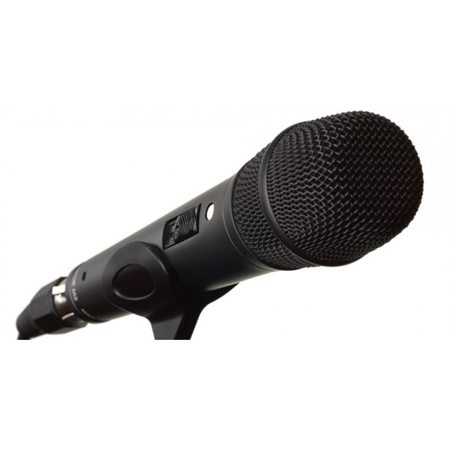 R DE M2 microphone Black Stage/performance microphone