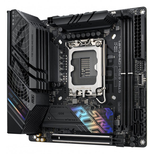 ASUS ROG STRIX B760-I GAMING WIFI Intel B760 LGA 1700 mini ITX ASUS ROG STRIX B760-I GAMING WIFI Intel B760 LGA 1700 mini ITX