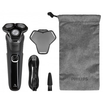 Philips SHAVER Series 5000 S5887/10 Wet and dry electric shaver and soft pouch