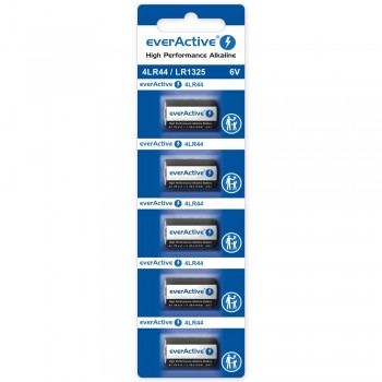 Alkaline batteries 4LR44/LR1325/544A blister 5 pcs.