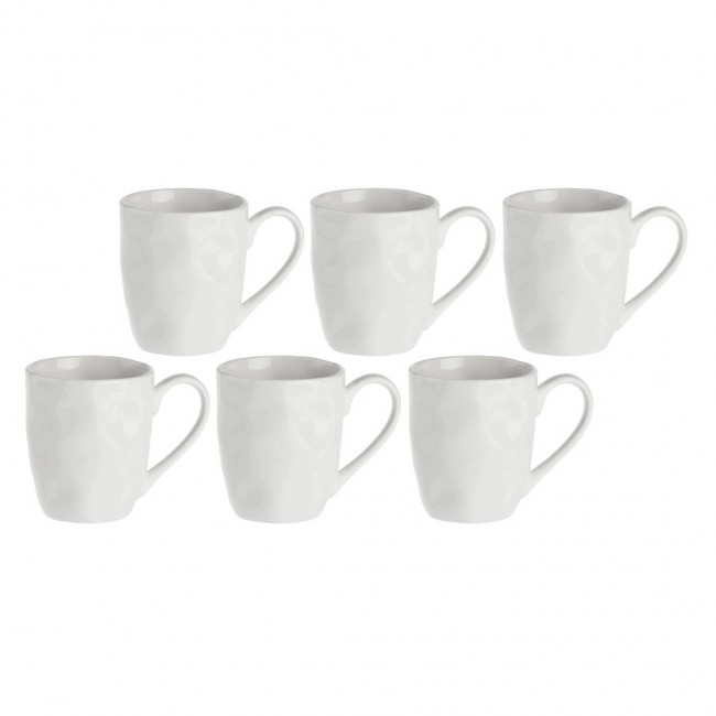 Set of 6 mugs 110 ml Porcellana Lunia