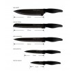 Smile SNS-6 6-piece block knife set black