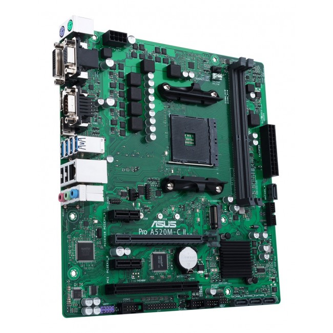 ASUS PRO A520M-C II/CSM AMD A520 Socket AM4 micro ATX ASUS PRO A520M-C II/CSM AMD A520 Socket AM4 micro ATX