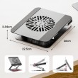 UNITEK OT1098AGY01 laptop stand Laptop & tablet stand Silver 43.9 cm (17.3