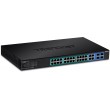 Trendnet TPE-5028WS network switch Managed Gigabit Ethernet (10/100/1000) Power over Ethernet (PoE) 1U Black