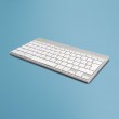 R-Go Tools Ergonomic keyboard R-Go Compact Break, compact keyboard with break software, QWERTZ (DE), wired, white R-Go Tools Ergonomic keyboard R-Go Compact Break, compact keyboard with break software, QWERTZ (DE), wired, white