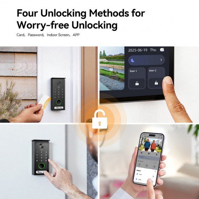Imou VDP7 video intercom system 5 MP 17.8 cm (7 Imou VDP7 video intercom system 5 MP 17.8 cm (7