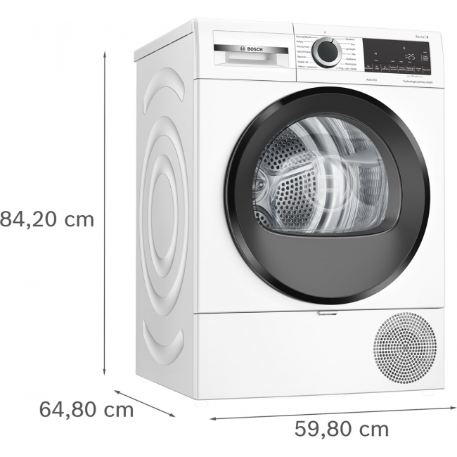 BOSCH WQG241ALPL Clothes Dryer BOSCH WQG241ALPL Clothes Dryer