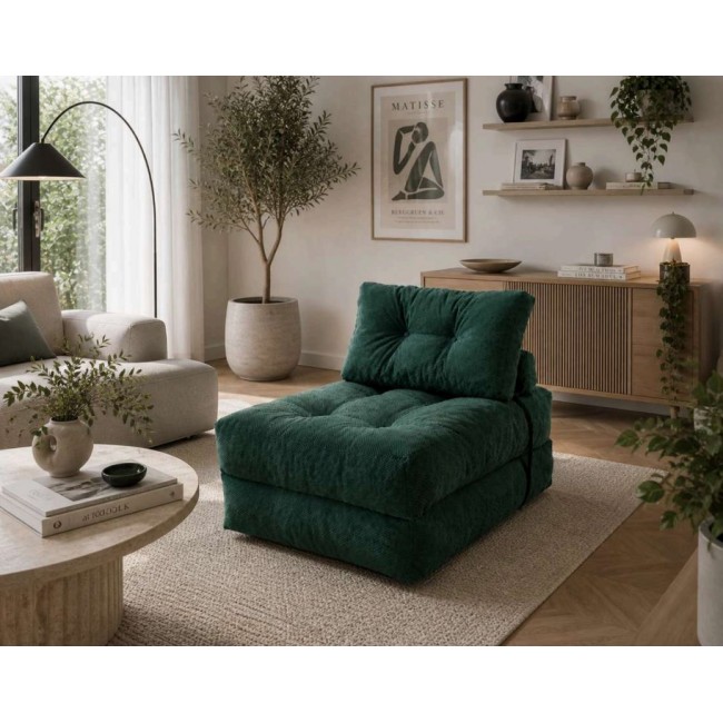 WOBA beanbag mattress bottle green WOBA beanbag mattress bottle green