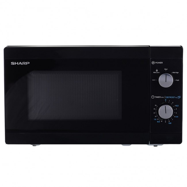 Sharp YC-MS01E-B microwave Countertop Solo microwave 20 L 800 W Black