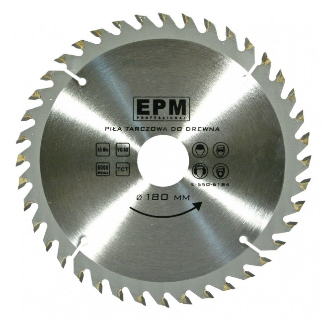 Sintered saw blade 350mm with 40 teeth